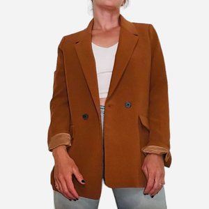 Banana Republic Tan Oversized Blazer